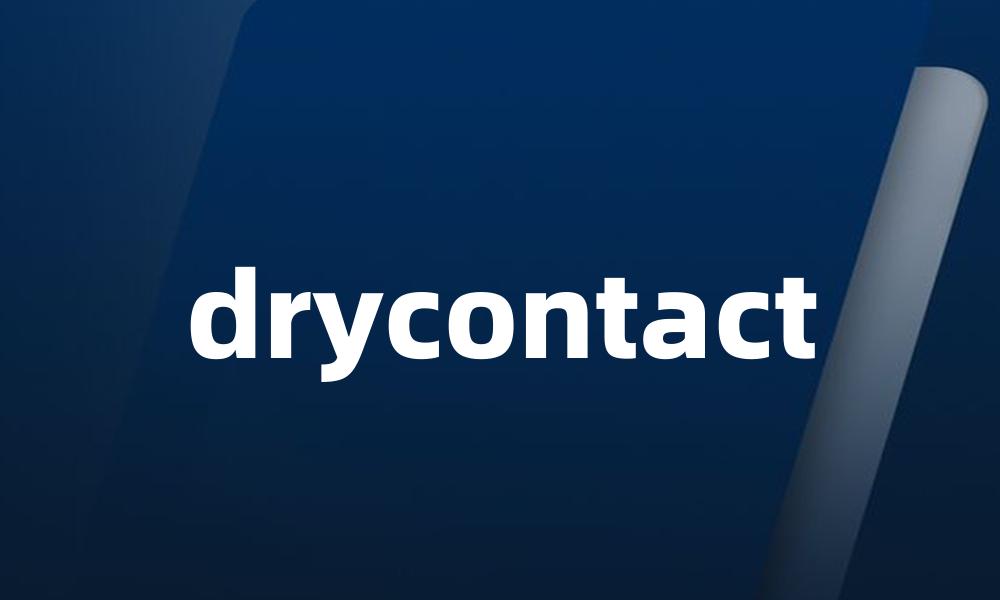 drycontact