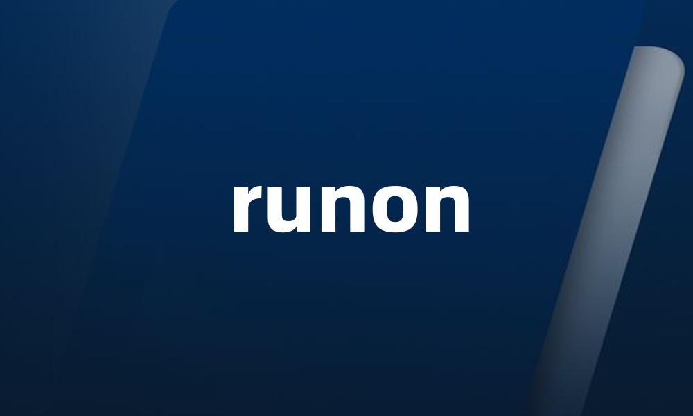 runon