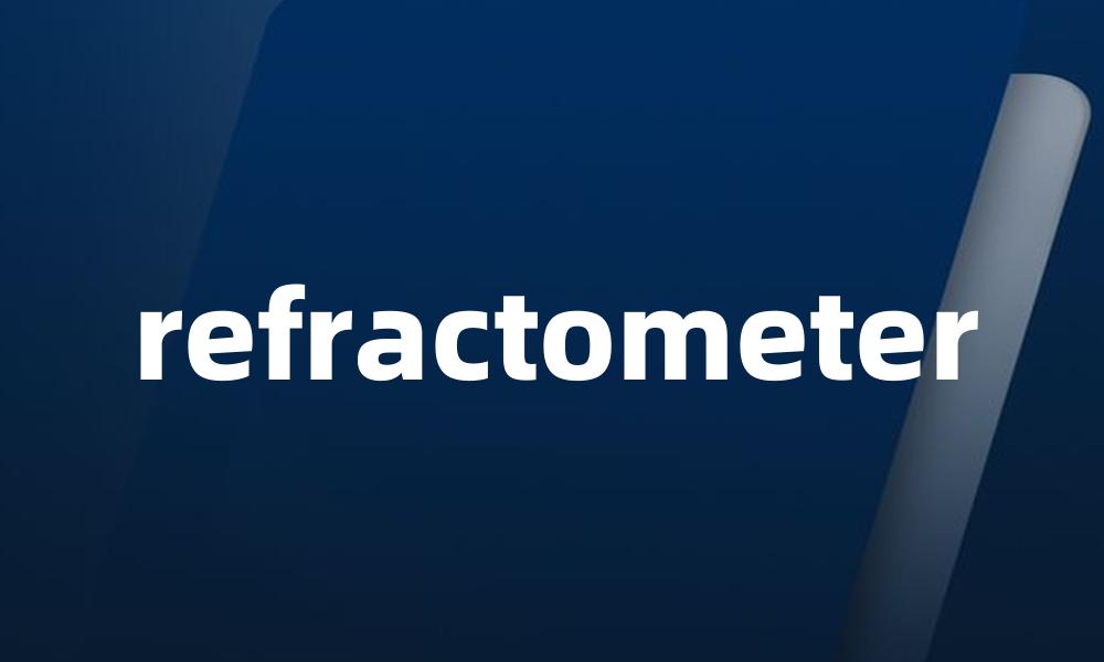 refractometer