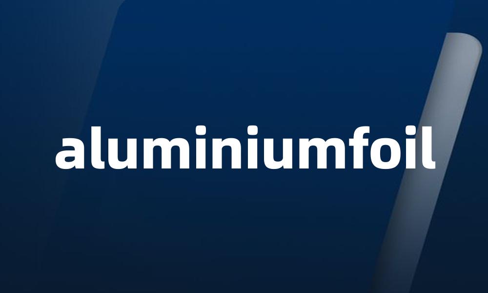 aluminiumfoil