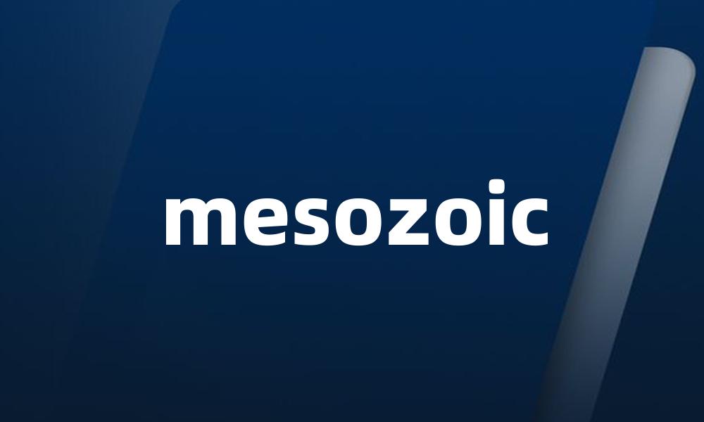 mesozoic