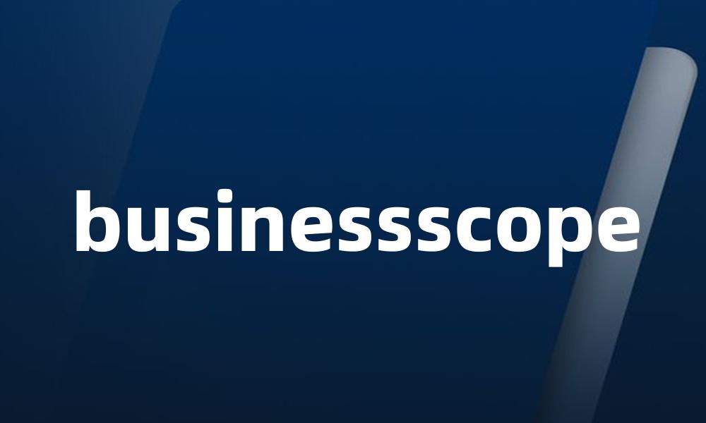 businessscope