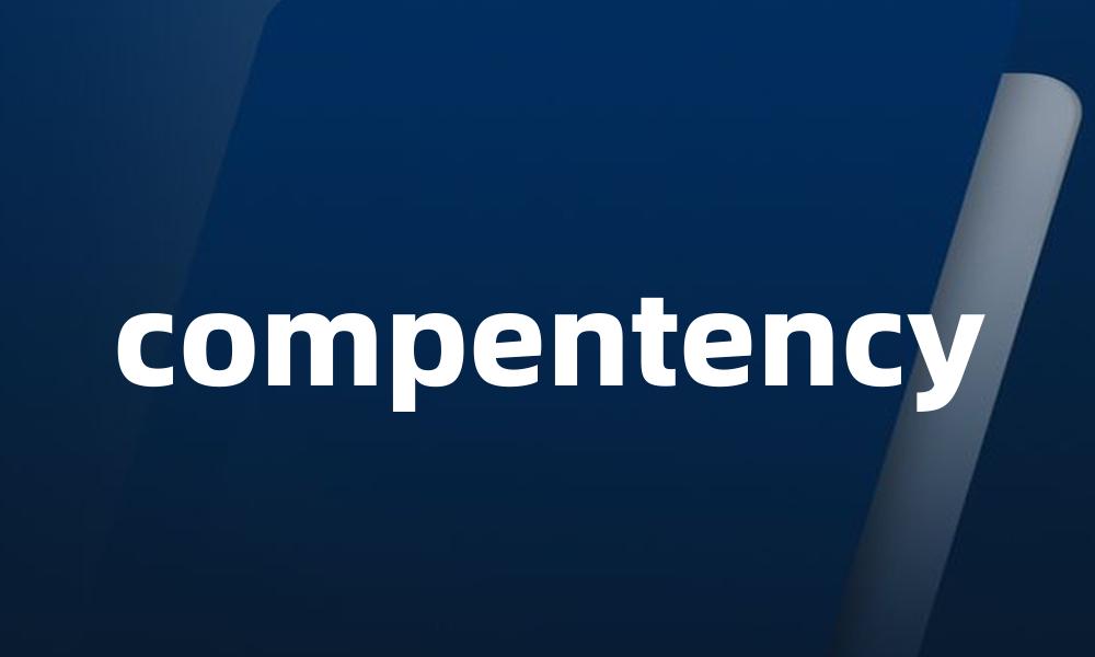 compentency