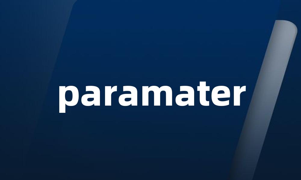 paramater