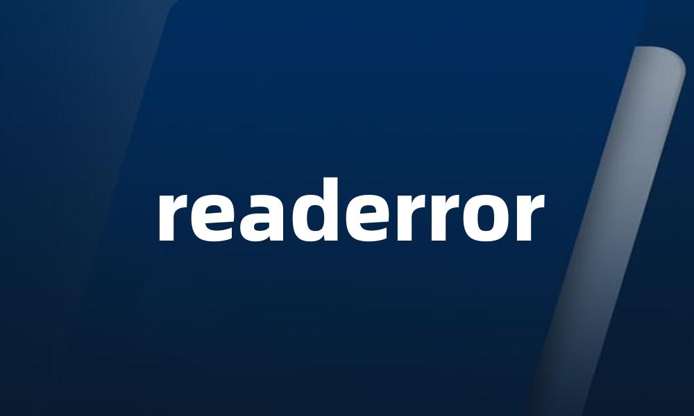 readerror