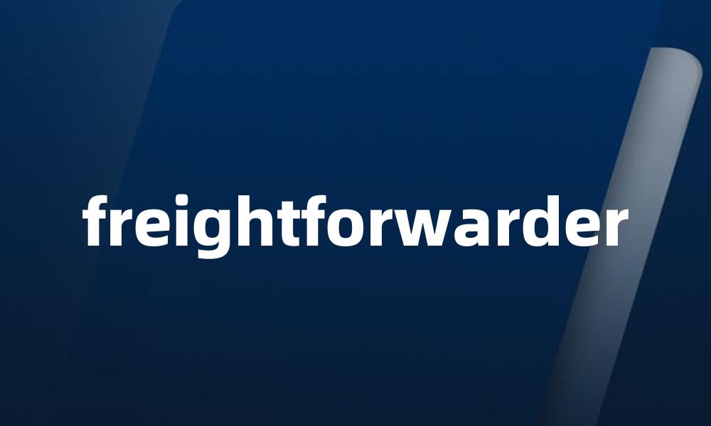 freightforwarder