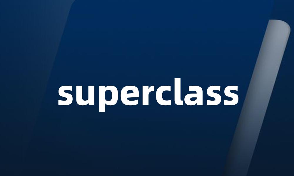 superclass