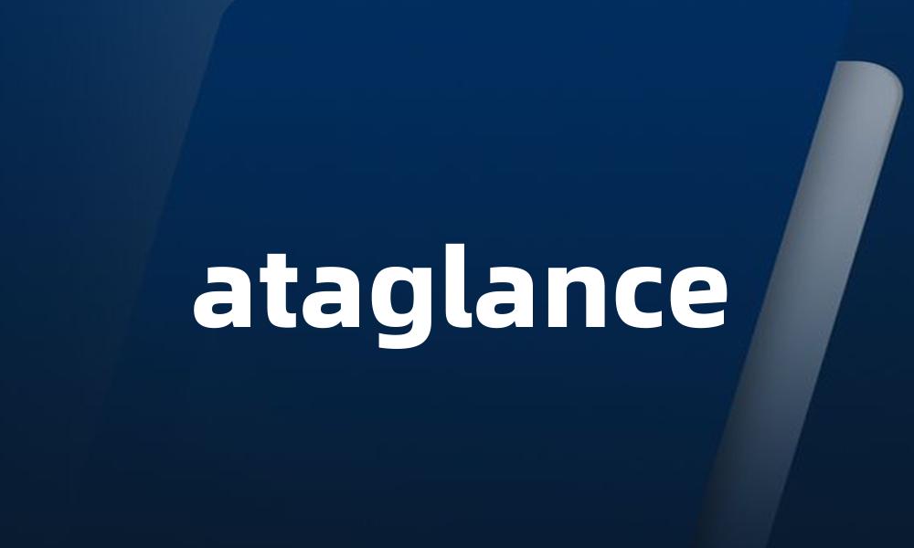 ataglance