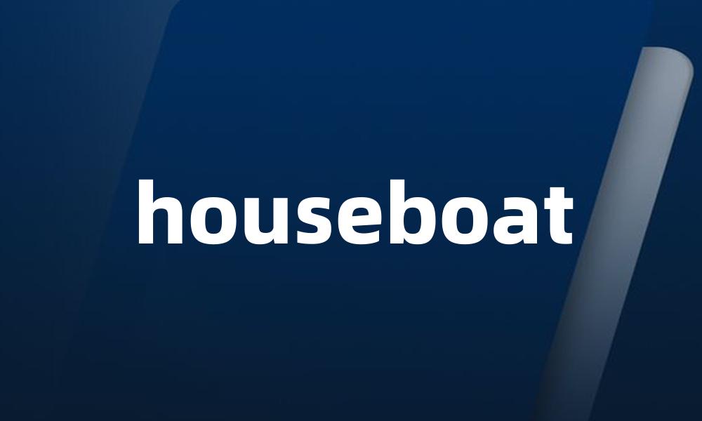 houseboat