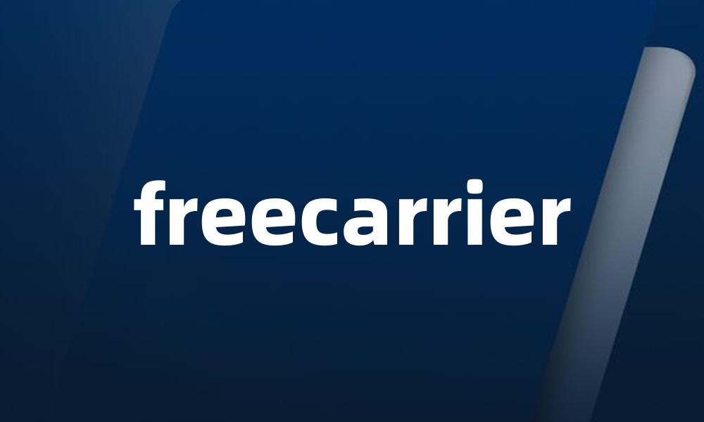 freecarrier