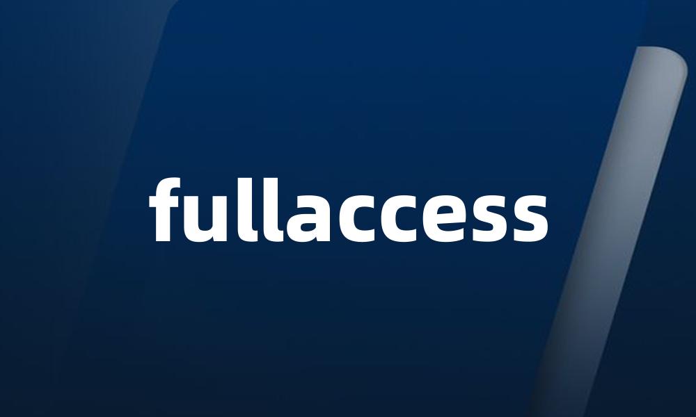 fullaccess