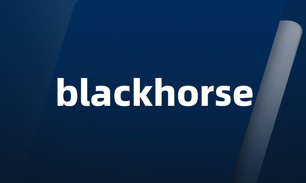 blackhorse