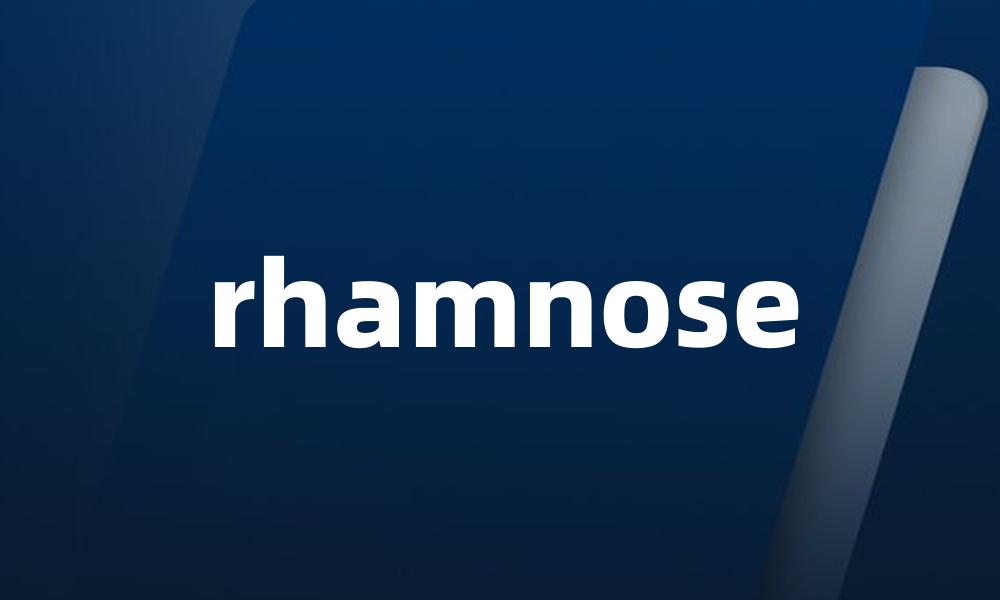 rhamnose