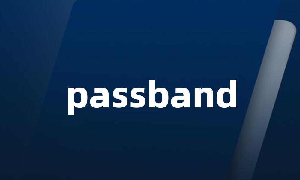 passband