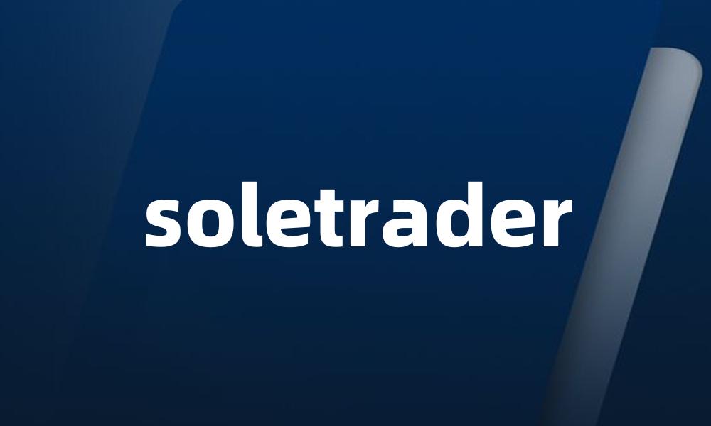 soletrader