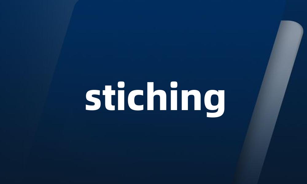 stiching