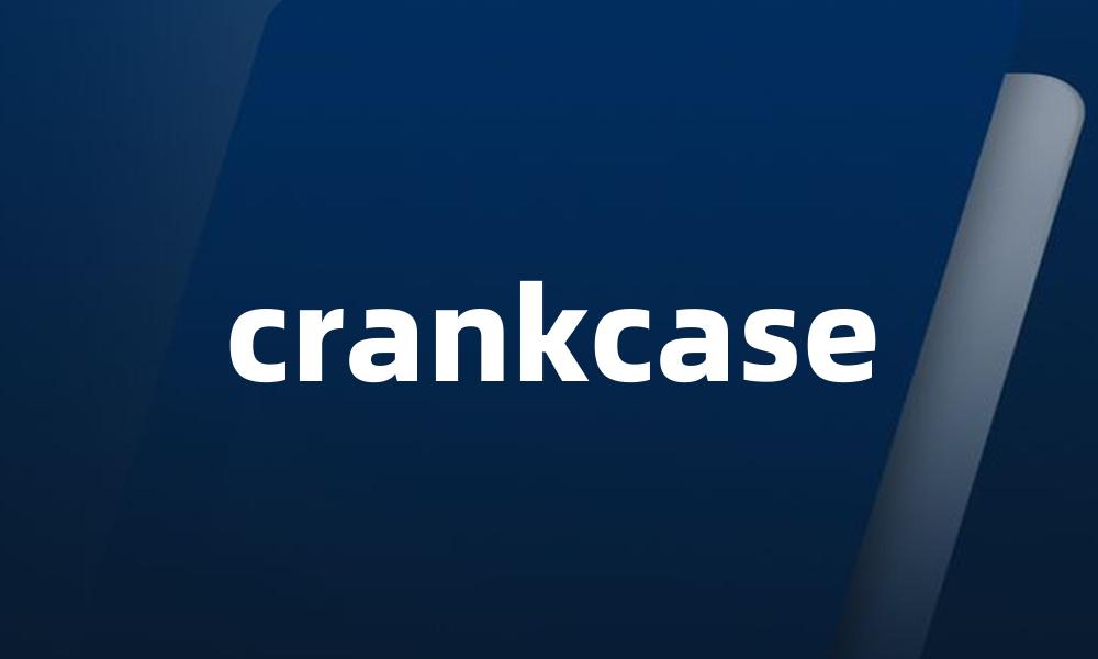 crankcase