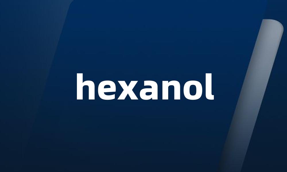 hexanol