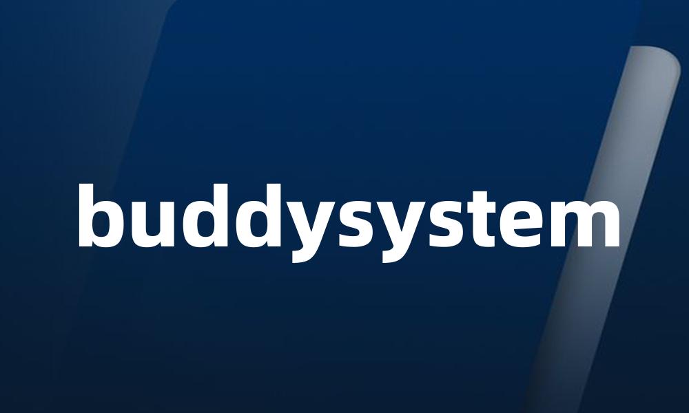 buddysystem