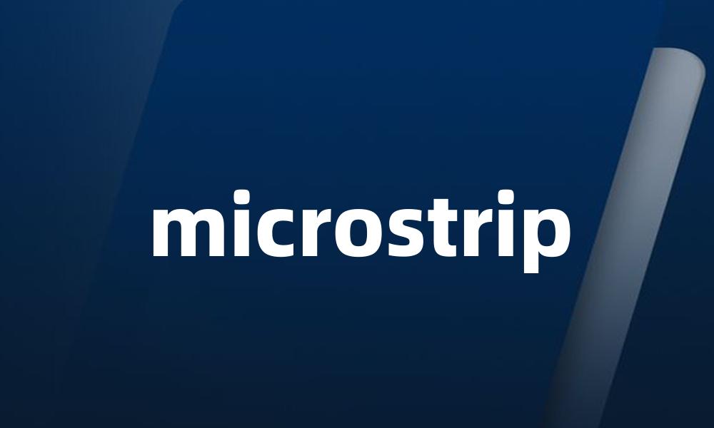 microstrip