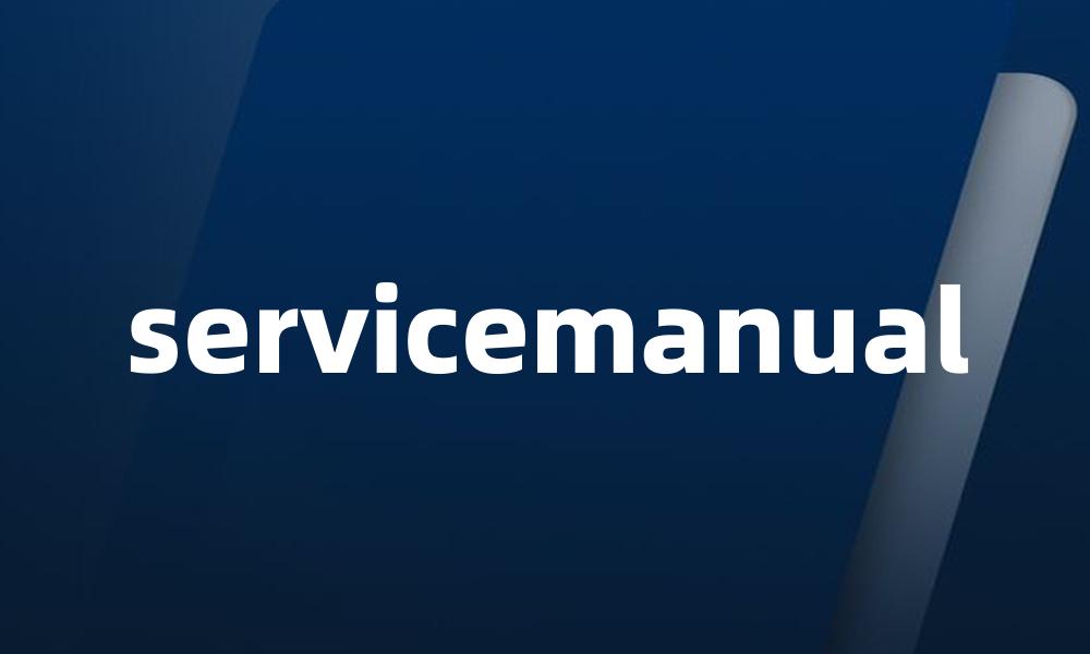 servicemanual