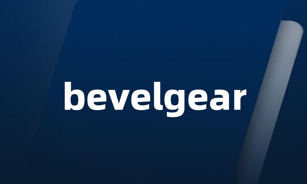 bevelgear