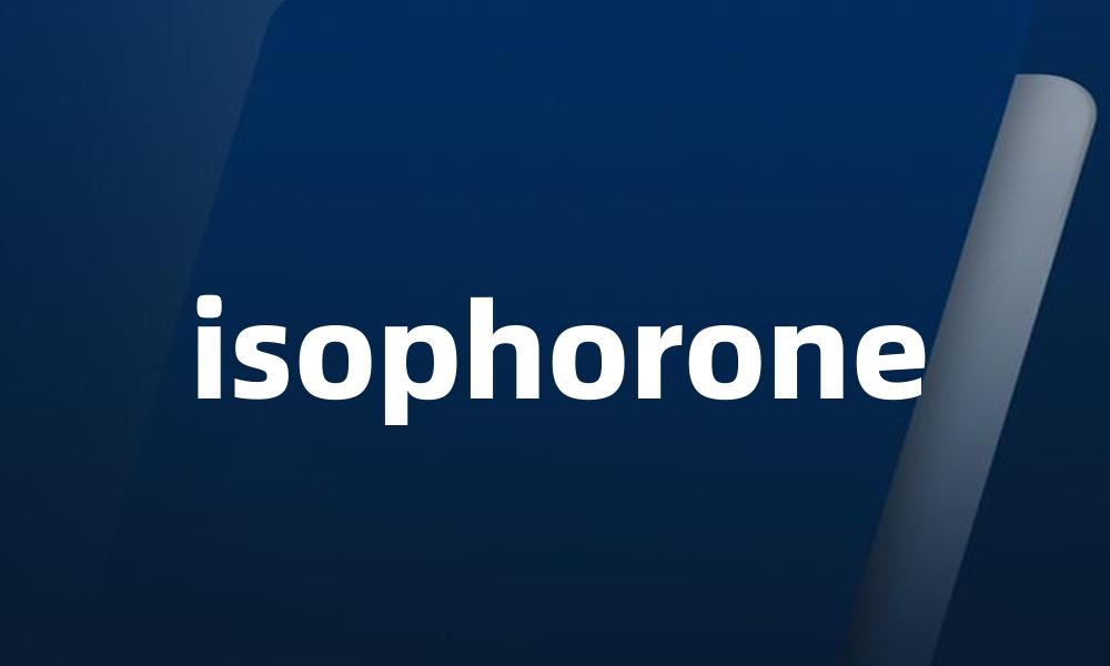 isophorone