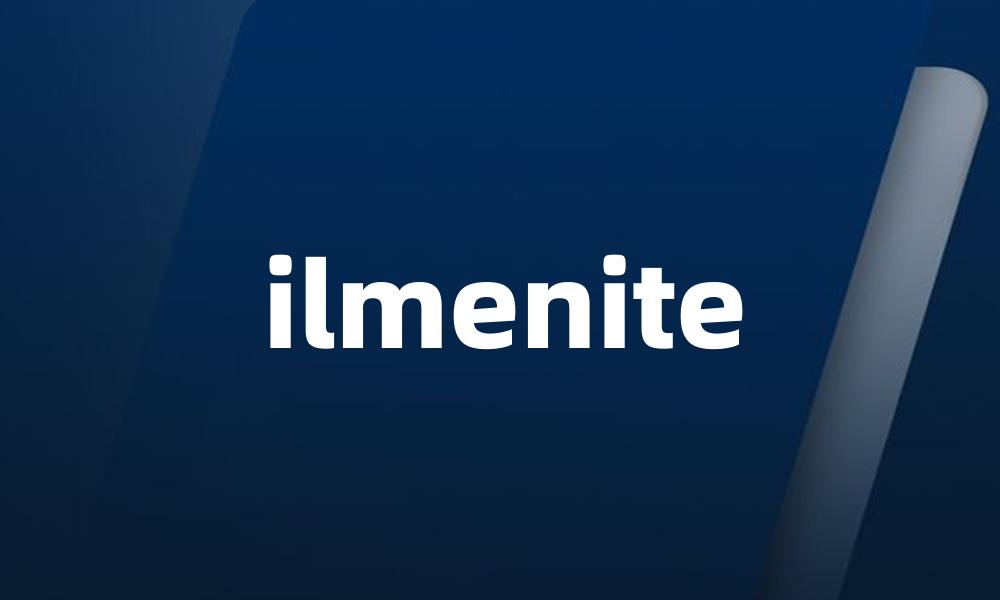 ilmenite