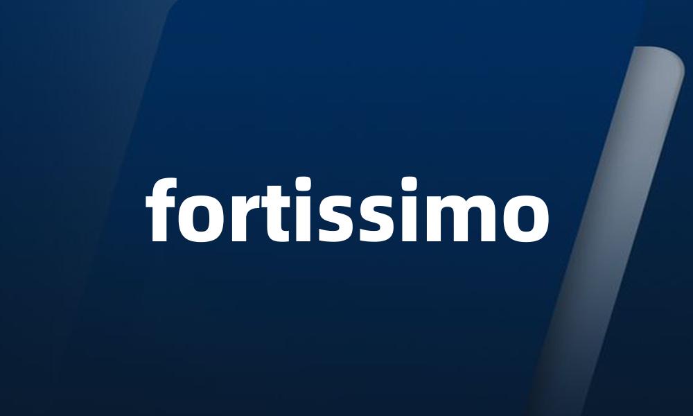 fortissimo