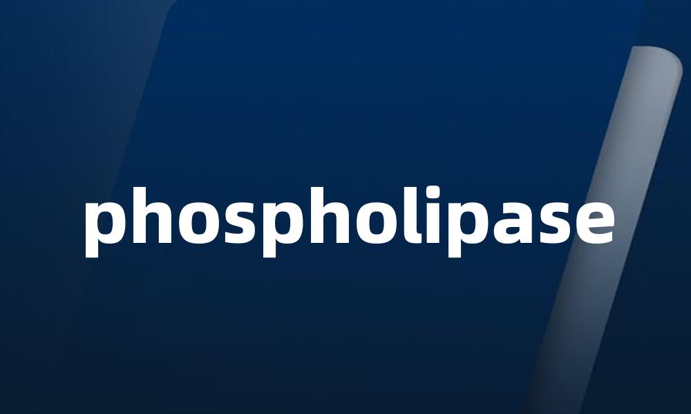 phospholipase