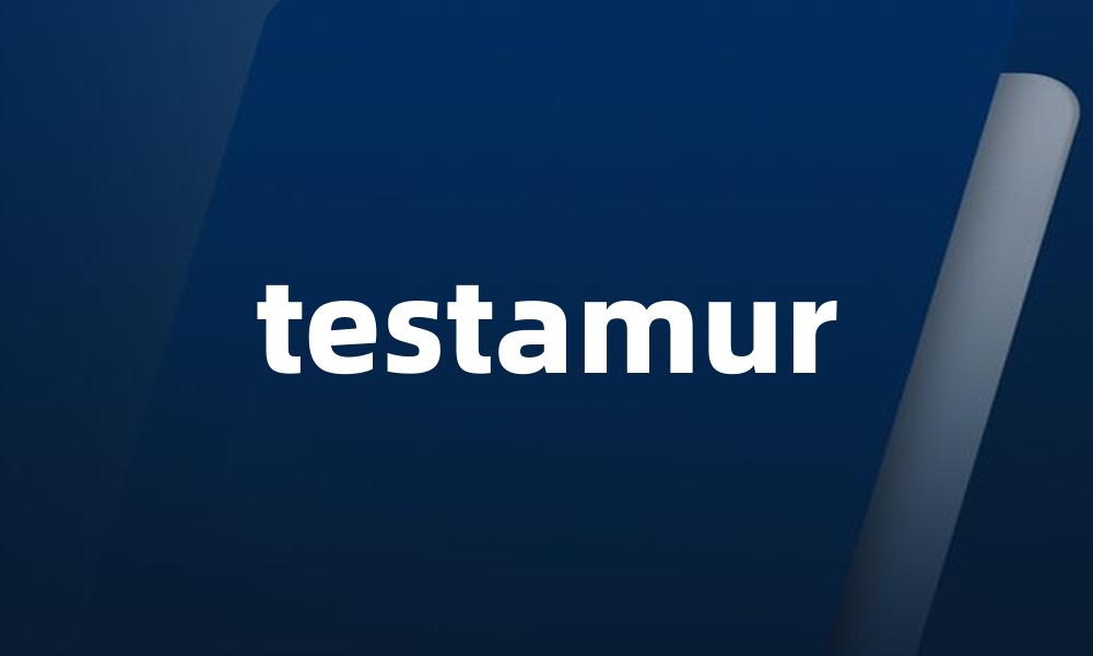 testamur