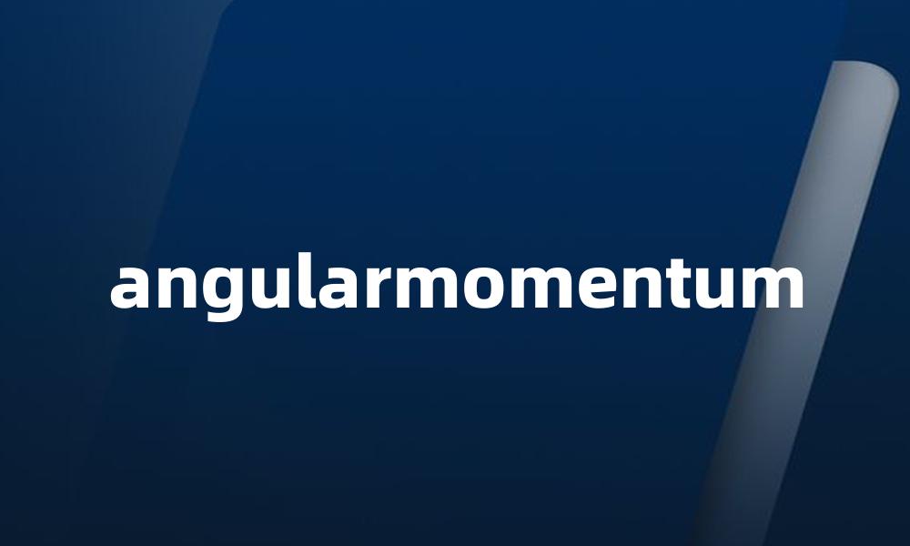 angularmomentum