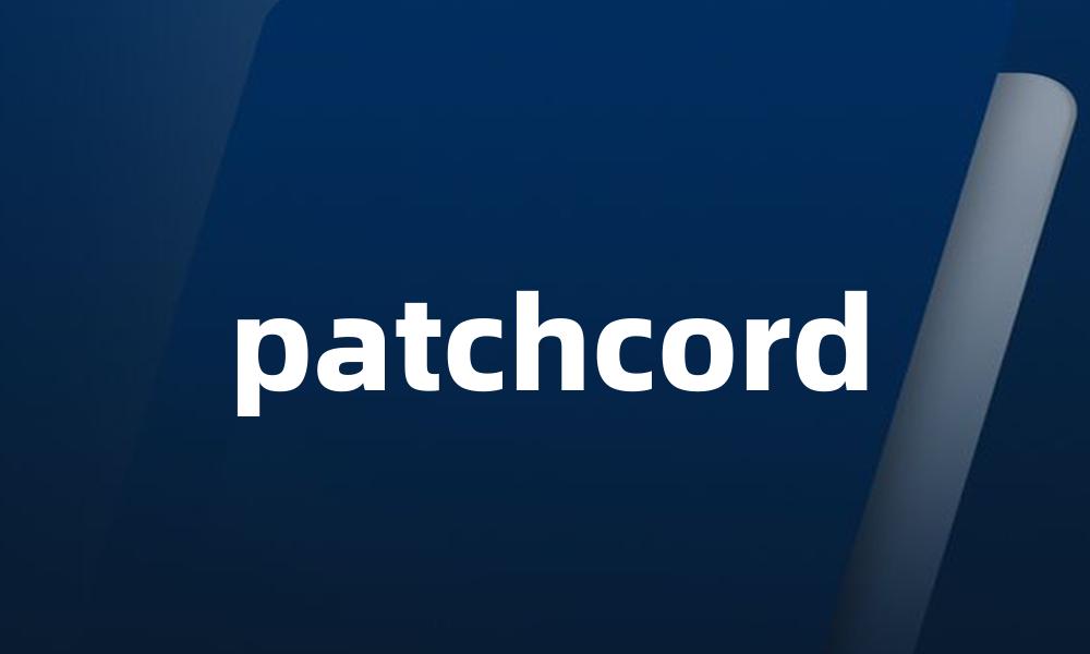 patchcord