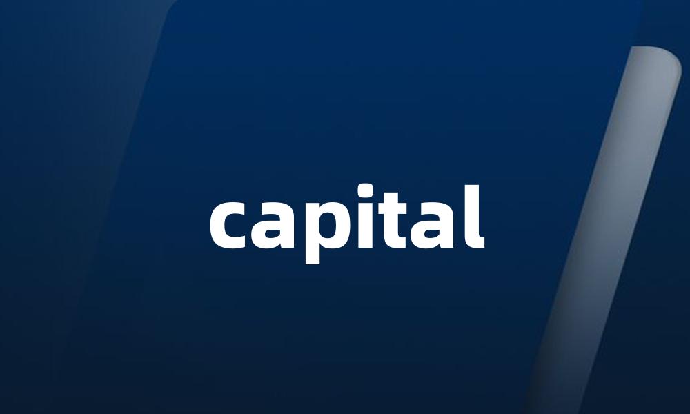 capital