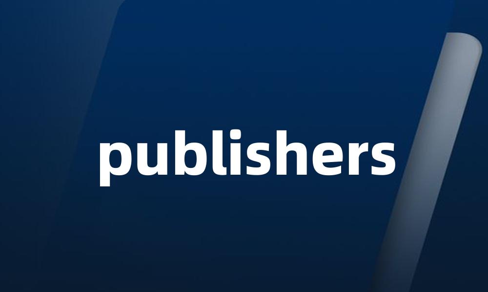 publishers