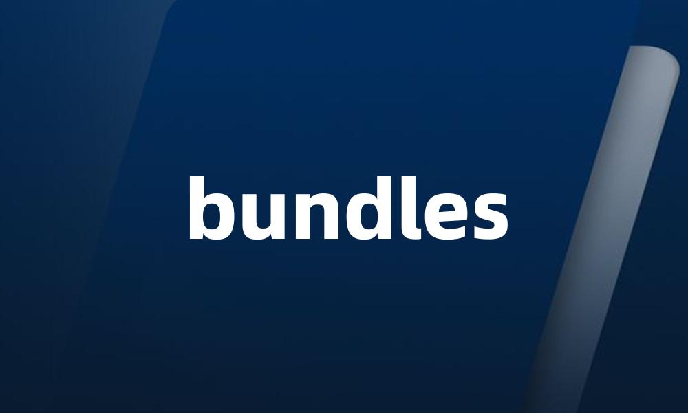 bundles