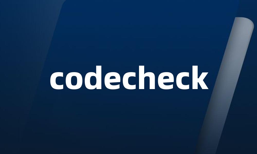 codecheck