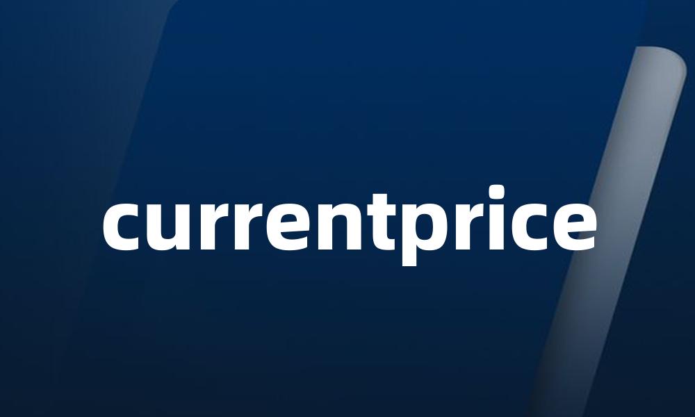 currentprice