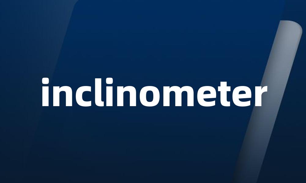 inclinometer