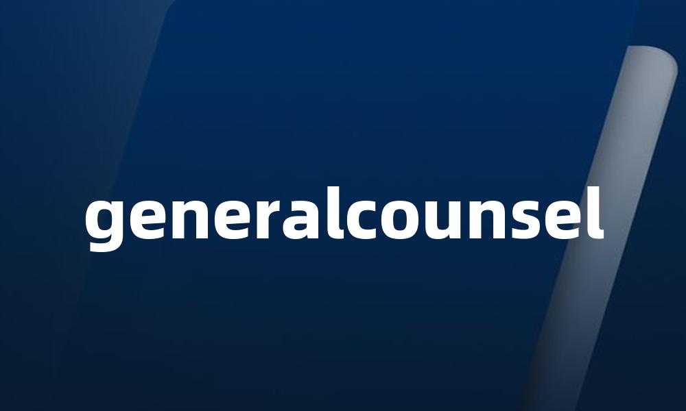 generalcounsel