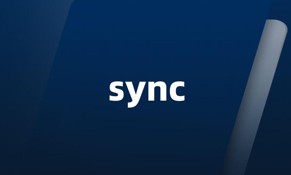 sync