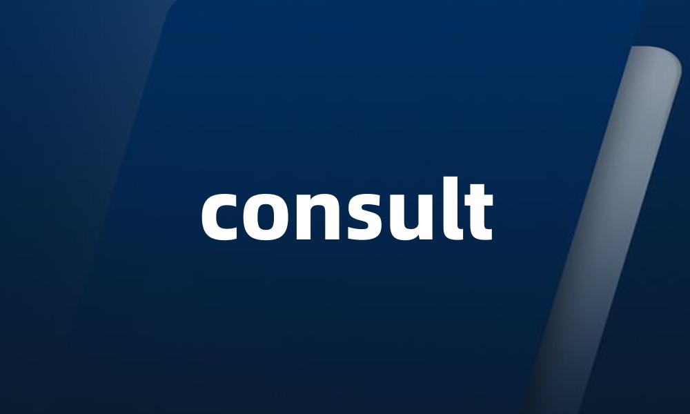 consult