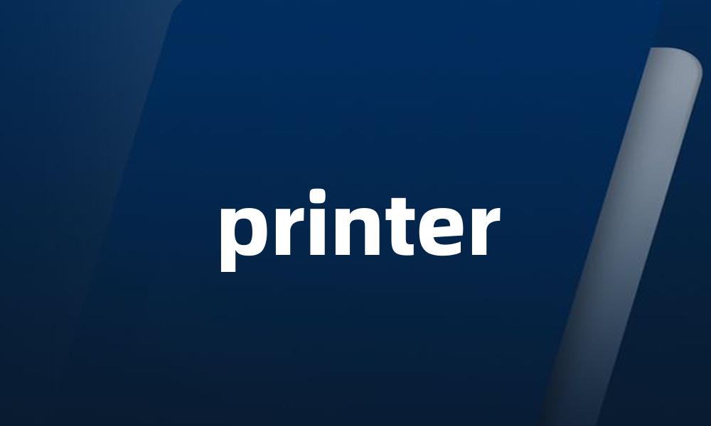 printer