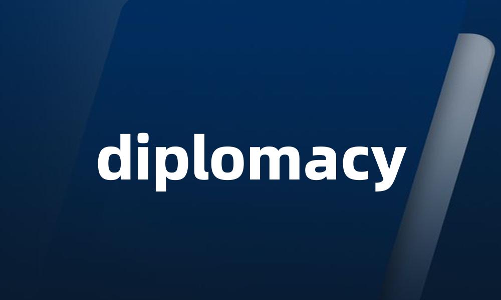 diplomacy