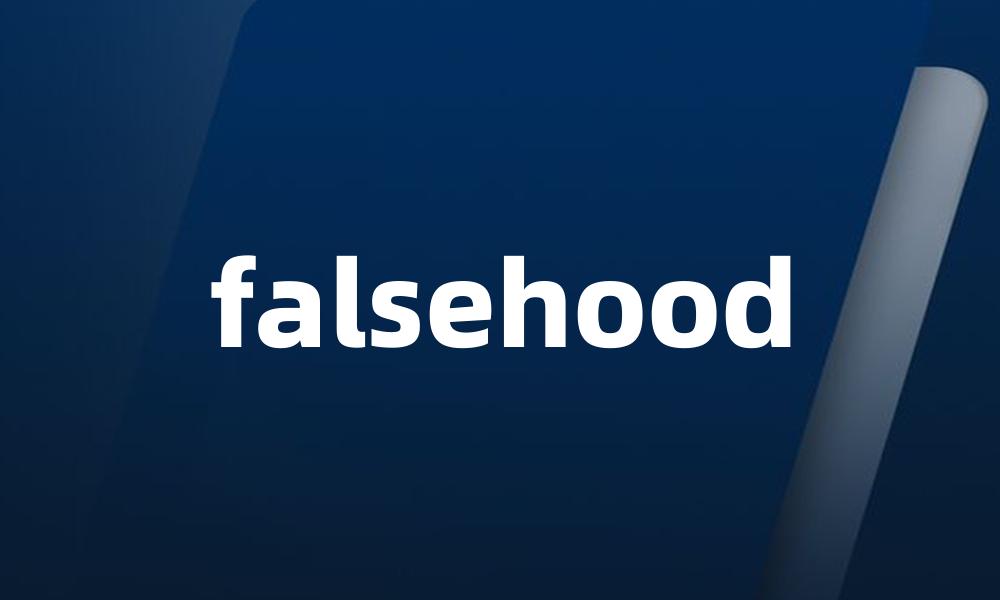 falsehood