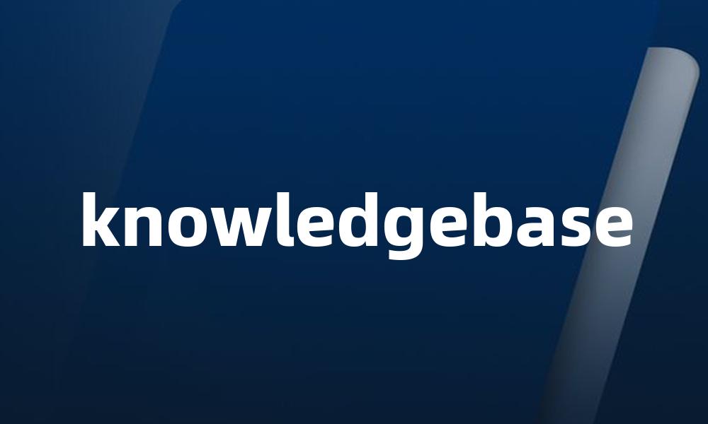 knowledgebase