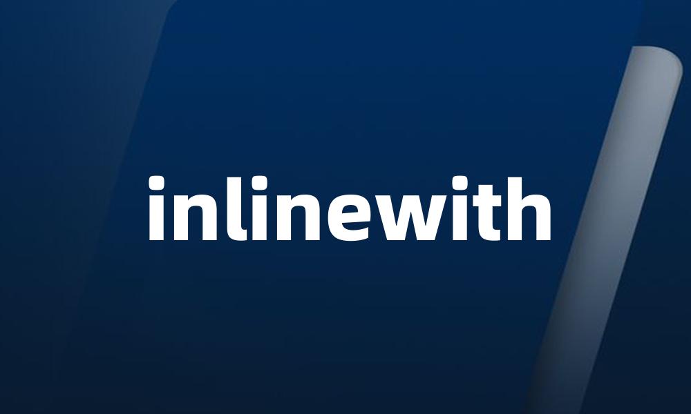 inlinewith