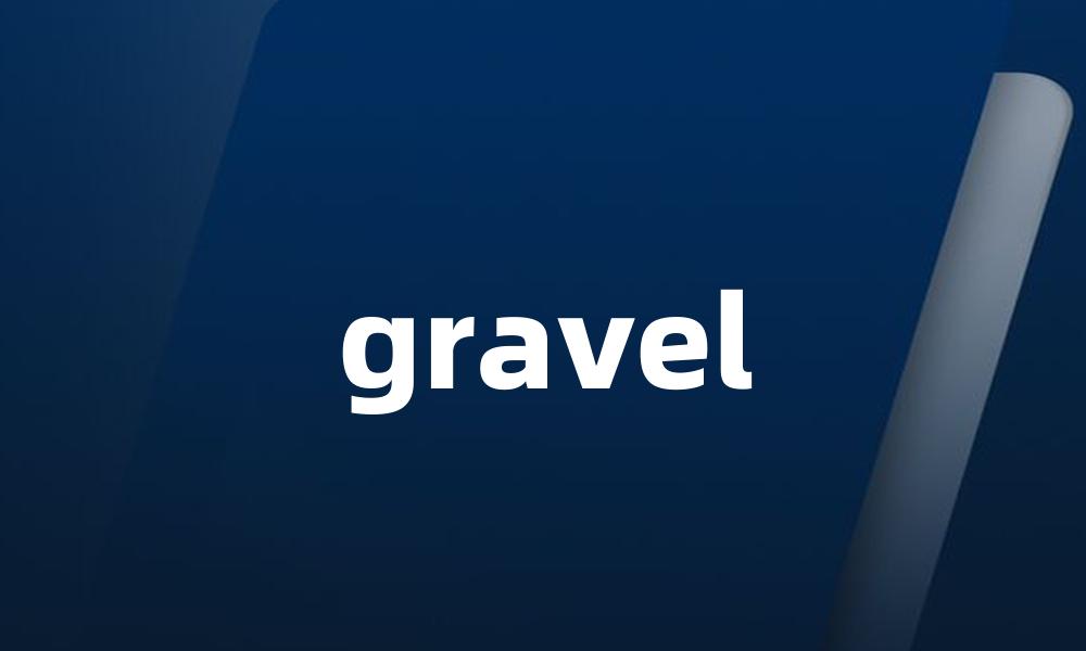 gravel