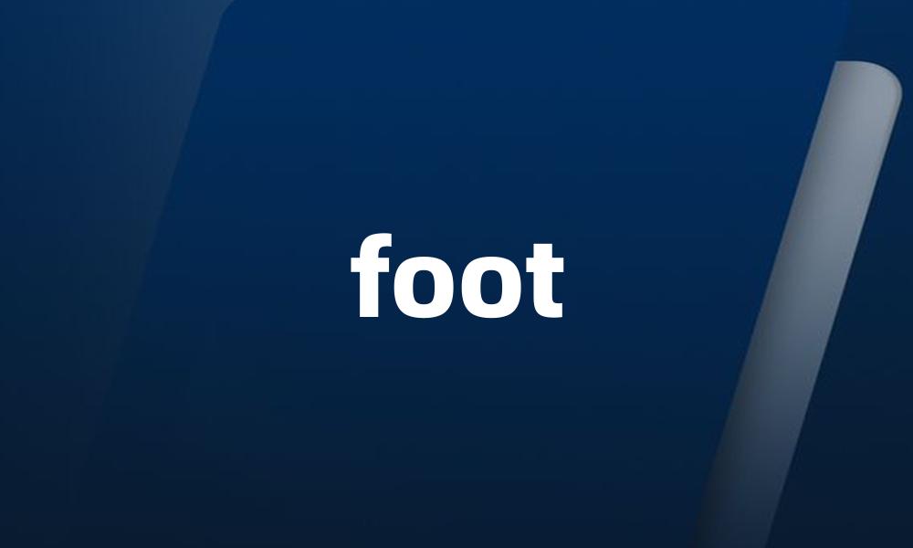 foot