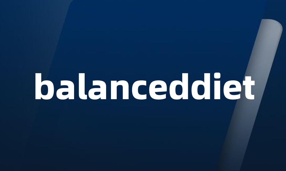 balanceddiet